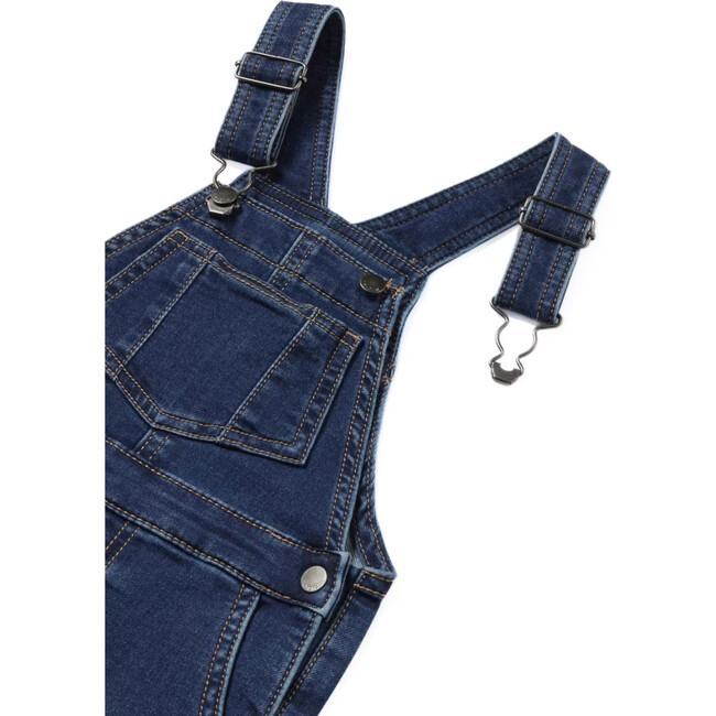 Baby Denim Overalls, Blue Denim - Overalls - 2
