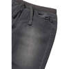 Baby Denim Jogger Pants, Grey Denim - Pants - 3
