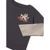 Baby Double-Sleeve T-Shirt, Grey - T-Shirts - 3