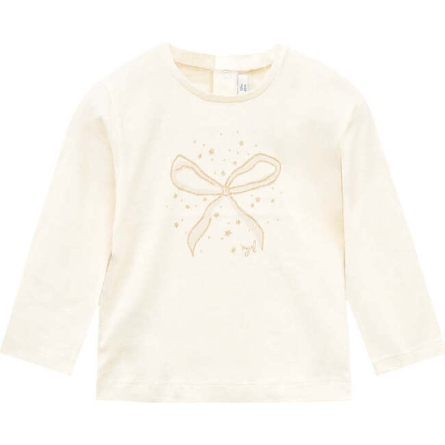 Baby Basic Heart T-Shirt, Ivory
