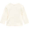 Baby Basic Heart T-Shirt, Ivory - T-Shirts - 2