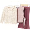 Baby 3 Piece Set Grape, Pink - Mixed Apparel Set - 1 - thumbnail