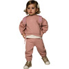 Baby 2 Piece Quilted Tracksuit, Pink - Mixed Apparel Set - 3