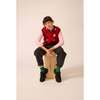 Wool Yearbook Vest in Argyle - Vests - 2