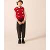 Wool Yearbook Vest in Argyle - Vests - 3