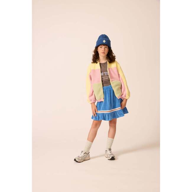 Polar Fleece Zip Up in Yellow - Fleece & Sherpa Jackets - 2