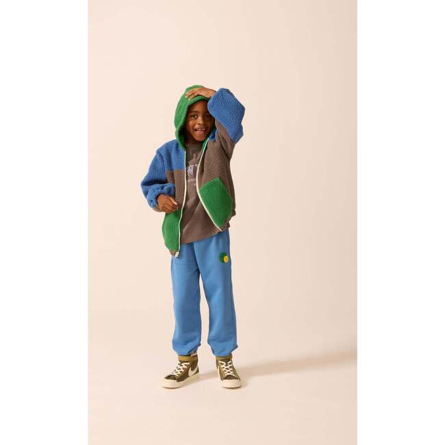 Polar Fleece Zip Up in Blue Note - Fleece & Sherpa Jackets - 3