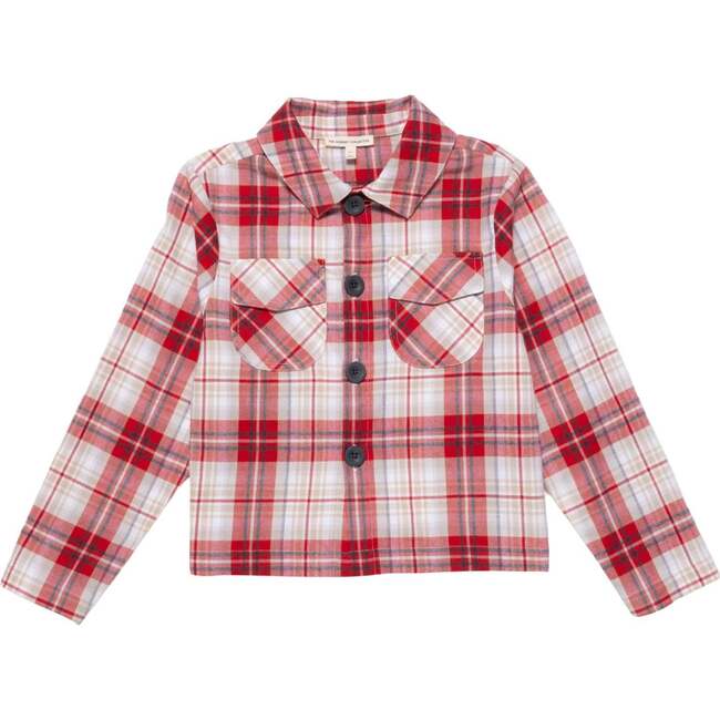 Flannel Shirt in Jazzberry Plaid