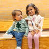 Recycled Cotton Snowy Pine Tree T-Shirt, Green - T-Shirts - 3