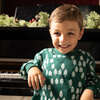 Recycled Cotton Snowy Pine Sweatshirt, Green - Sweatshirts - 3