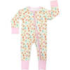 Sandy Seashells Bamboo Convertible Baby Pajamas Beige/Multi - Footie Pajamas - 1 - thumbnail