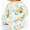 Explore Florida Bamboo Convertible Baby Pajamas Beige/Multi - Footie Pajamas - 3