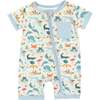 Explore Florida Bamboo Baby Shortie Romper Beige/Multi - Rompers - 1 - thumbnail