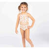 Sandy Seashells Bikini Girls Swimsuit Beige/Multi - Two Pieces - 2