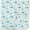 Shark Friends Luxury Bamboo Blanket Blue/Multi - Blankets - 1 - thumbnail