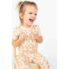 Sandy Seashells Bamboo Short Sleeve Kids Pajama Pants Set Beige/Multi - Pajamas - 3