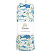Shark Friends Luxury Bamboo Blanket Blue/Multi - Blankets - 4 - thumbnail