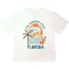 Florida Sunshine State Cotton Toddler Short Sleeve Shirt White/Multi - T-Shirts - 1 - thumbnail