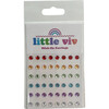 Gem Stud Stick-On Earrings - Earrings - 1 - thumbnail