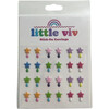 Glitter Star Drop Stick-On Earrings - Earrings - 1 - thumbnail