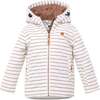 Winter Coat, Breton Stripe - Coats - 1 - thumbnail