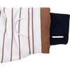 Winter Coat, Breton Stripe - Coats - 3