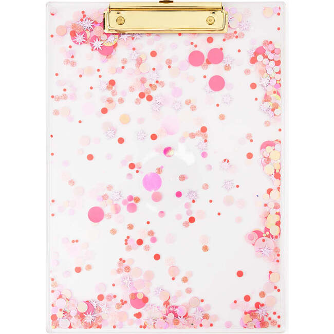 SWEET TART CONFETTI ACRYLIC CLIPBOARD