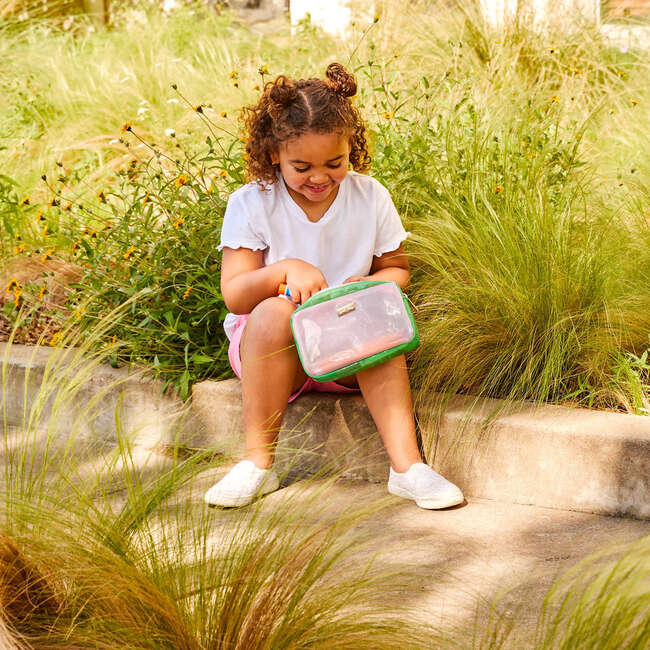 JELLY COLOR BLOCK PENCIL CASE - School Supplies - 5