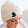 Tree Patch Christmas Beanie, Natural - Hats - 3