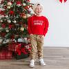 Santa's Favorite Christmas Sweatshirt, Red - Sweatshirts - 2