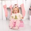 Pink Velvet Pearl Bow Clip, Pink - Hair Accessories - 2