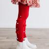 Ruby Red Bedazzled Tights, Ruby Red - Tights - 3