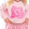 Merry and Bright Patch Christmas Sweatshirt, Ballet - Sweatshirts - 3