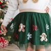 Gingerbread Joy Sequin Christmas Tutu, Multi - Tutus - 3