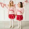Coquette Merry Christmas Knit Sweater, Ballet - Sweaters - 5