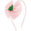 Christmas Tree Tulle Bow Headband, Multi - Headbands - 1 - thumbnail