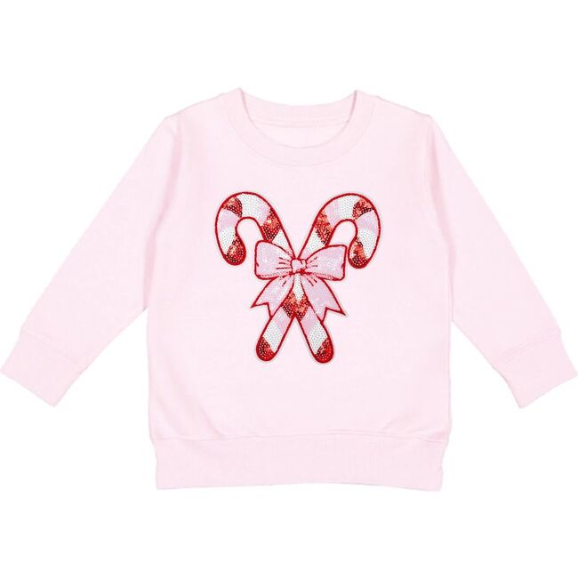 Candy Cane Patch Christmas Sweatshirt, Ballet