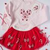 Candy Cane Patch Christmas Sweatshirt, Ballet - Sweatshirts - 7