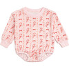 Candy Cane Lane Christmas Long Sleeve Romper, Ballet - Rompers - 1 - thumbnail