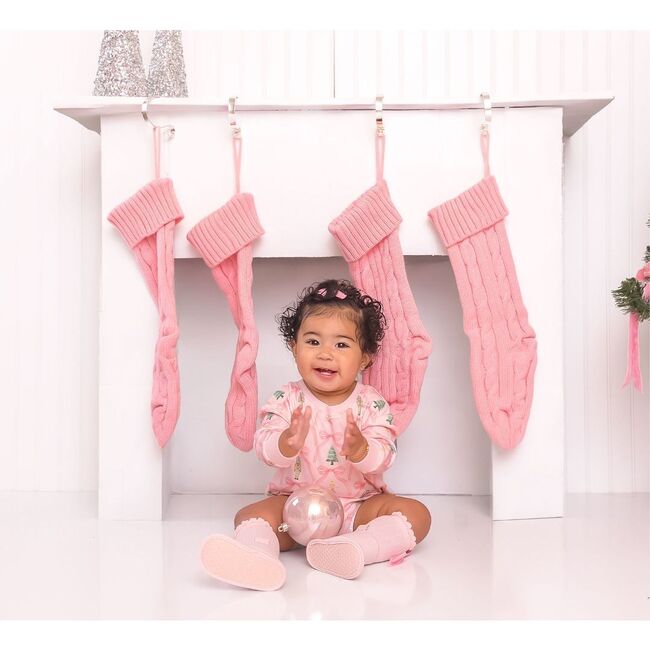 Nutcracker Trellis Christmas Long Sleeve Romper, Ballet - Rompers - 2
