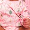 Nutcracker Trellis Christmas Long Sleeve Romper, Ballet - Rompers - 3