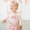Candy Cane Confetti Christmas Tulle Bow Baby Headband, Multi - Headbands - 3