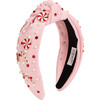 Candy Cane Christmas Gemstone Headband, Ballet - Headbands - 1 - thumbnail