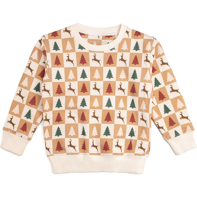Cabin Christmas Sweatshirt, Multi