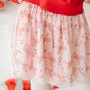 Candy Cane Bow Printed Christmas Tutu, Multi - Tutus - 3