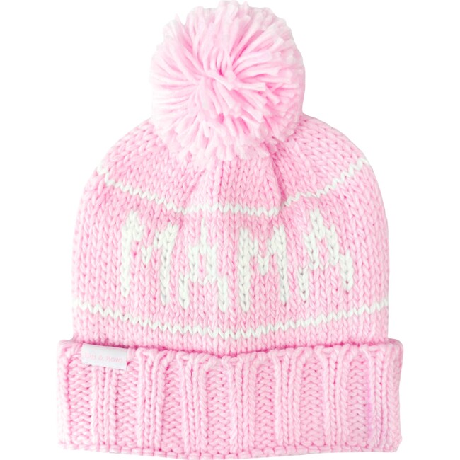 Mama Women's Bobble Hat, Pink