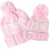 Mama Women's Bobble Hat, Pink - Hats - 2
