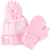 Mini Bobble Hat, Pink - Hats - 3