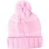 Mama Women's Bobble Hat, Pink - Hats - 3