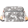 Women's Small Metro Quilt Crossbody Camera Bag, Silver Metallic Camo - Bags - 1 - thumbnail